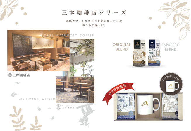 三本珈琲店 レギュラーコーヒーセット ( MMC-30RC ) | 三本珈琲