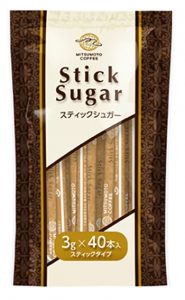 スティックシュガー3g 40本入 三本珈琲株式会社 コーヒーを どこまでも スティックシュガー3g 40本入 三本珈琲株式会社 コーヒーを どこまでも